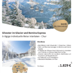 AME Schweiz Bernina Glacier Silvester Programm
