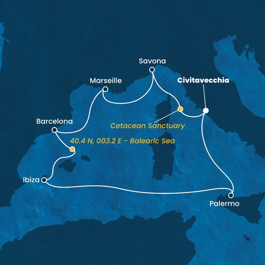 Costa_Fortuna_Griechenland_Route_2024