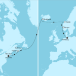 TUIC Meins1 Transatlantik Hamburg Bayonne 2025