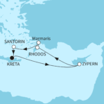 TUIC Meins5 Lieblingsplätze Östliches Mittelmeer 2025