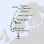 AIDAbella Norwegen 2025