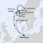 AIDAprima Norwegen Fjorde 2025