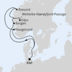 AIDAnova Norwegen Ab Kiel 2026