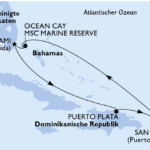 MSC World America Östliche Karibik Winter 2025 2026