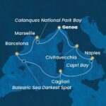 Costa Toscana 29.05.2026 Route Costa Toscana 29.05.2026 Route