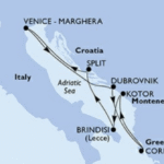 MSC Armonia 14.06.2026 Route MSC Armonia 14.06.2026 Route