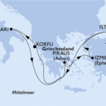 MSC Lirica Östliches Mittelmeer 2025 2026