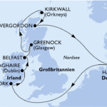 MSC Preziosa Großbritannien Irland 2026