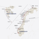 Hurtigruten Spitzbergen Route