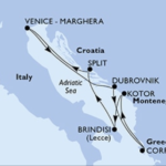 MSC Armonia Adriatische Entdeckungsreise 2026