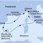 MSC Grandiosa Westliches Mittelmeer 2026