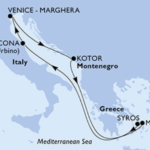 MSC Lirica Italien Griechenland 2026