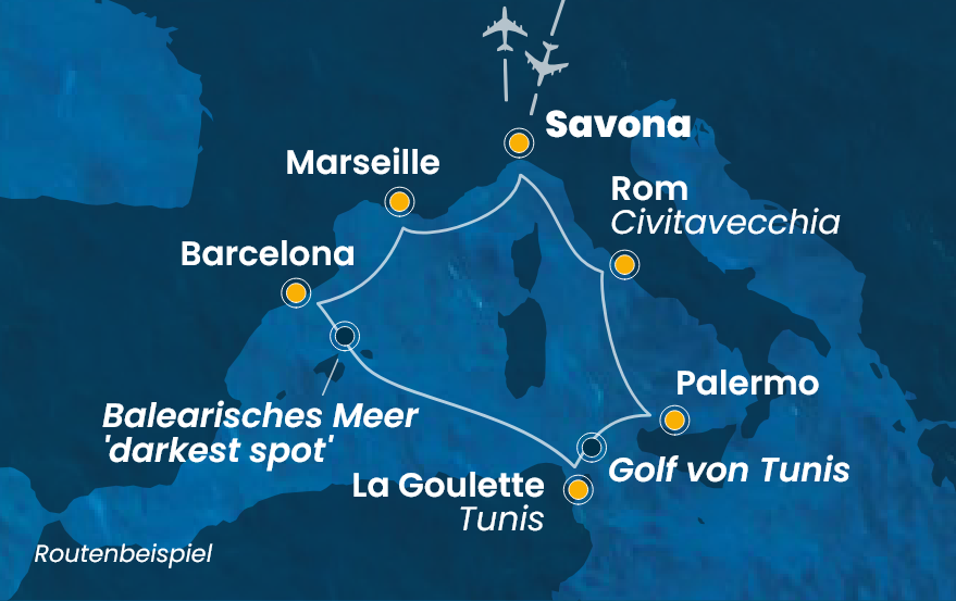 Costa_Fortuna_Griechenland_Route_2024