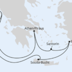AIDAblu Griechenland Ab Korfu Beispielroute 2026