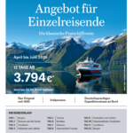 Hurtigruten Klassische Postschiffroute Angebot Alleinreisende 2026