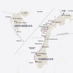Hurtigruten Spitzbergen Linie Route 2026