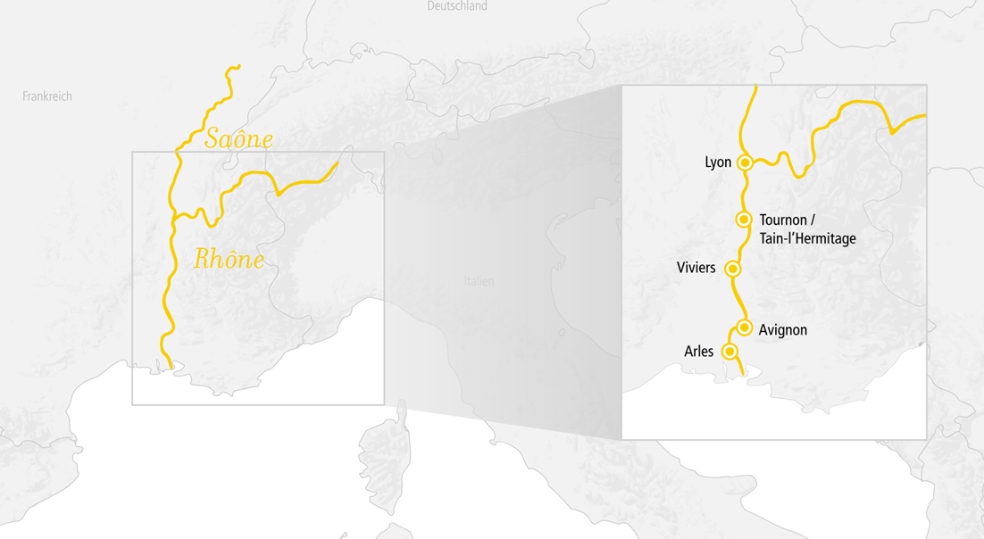 Arosa Luna Rhone Route Provence 2026