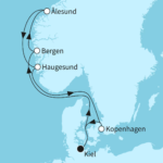 TUIC MeinsFlow Vielfalt Norwegens Beispielroute