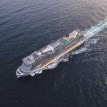 Costa Smeralda Schiff Luftaufnahme Costa Smeralda Schiff Luftaufnahme